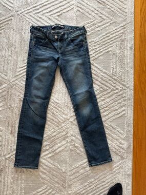 Express Dark Blue Skinny Jeans